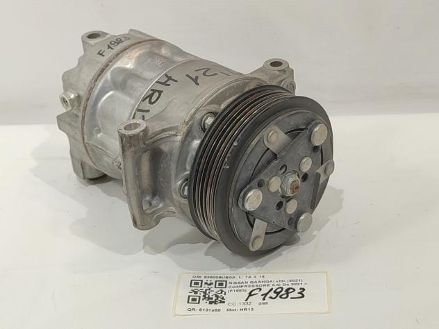 COMPRESSORE A/C NISSAN Qashqai Serie (J12) 926006UB0A HR13 hybrid 1332 (21)