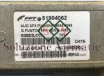 Fiat Punto 1.3 centralina motore Magneti Marelli 51904062