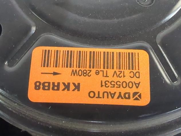 252313R000 ELETTROVENTOLA HYUNDAI TUCSON 1.7 D 85KW 6M 5P (2016) RICAMBIO USATO 25386D7000 A005531 - Foto 5