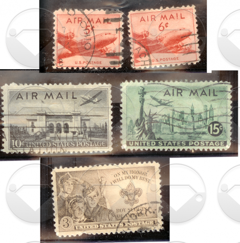 U.S.A. 1917-1959 Francobolli usati - Foto 4