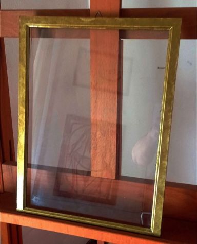 10 Cornici in legno. ~ anni 70 - Foto 6