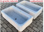 Lavello lavandino per cucina in pietra granito 80cm 1