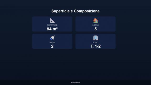 Immobile in asta di 94 m², box auto doppio in vendita a Vaprio d'Adda - Foto 3
