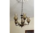 lampadario a cinque luci