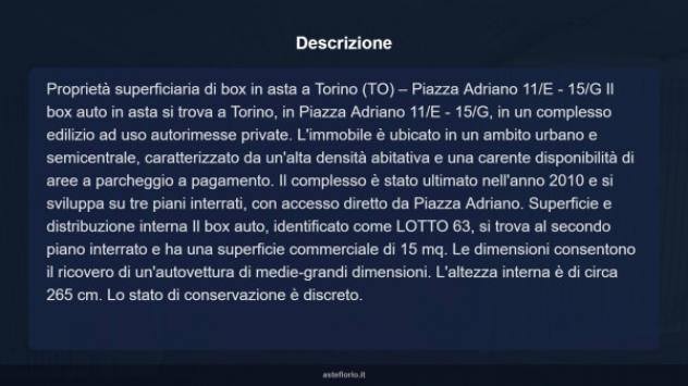 Immobile in asta di 15 m² in vendita a Torino - Foto 6