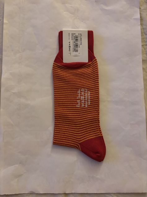CALZE NUOVE CON CARTELLINO FIRMATE ORIGINALI”PAUL SMITH”MADE IN ITALY DA UOMO - Foto 7