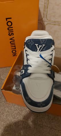 scarpe Louis Vuitton sneaker Trainer LV - Foto 3