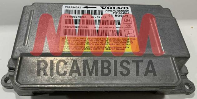 0285010943 Volvo S60 centralina airbag P31334542