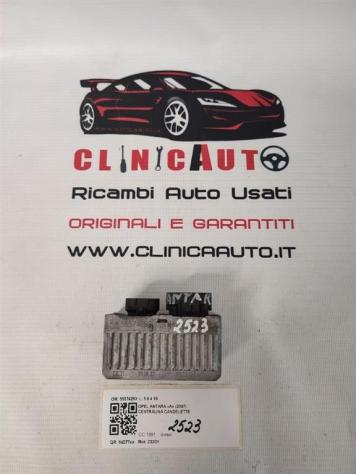 CENTRALINA CANDELETTE OPEL Antara Serie 55574293 diesel 1991 (0615)