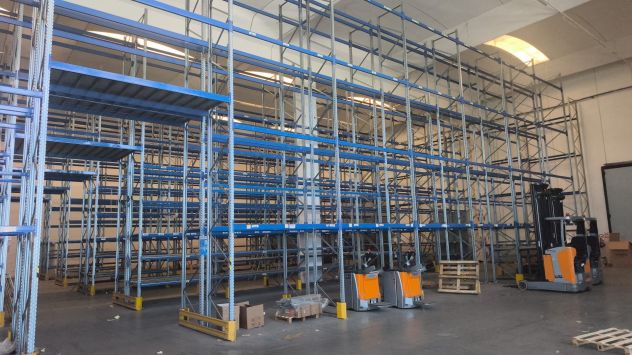 Scaffalatura porta pallet usata