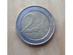 2 EURO 2005 BELGIO CON DIFETTO DI CONIO -