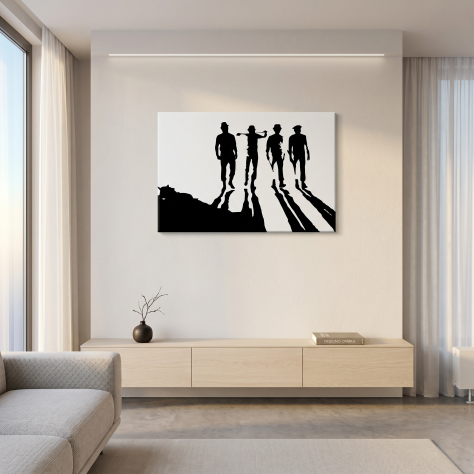 Quadro moderno Arancia Meccanica dipinto - spedizione gratis