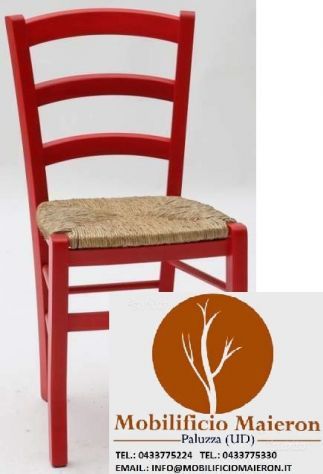 Sedie Treviso Gorizia Per Ristorante Bar Pizzeria Pub Cod3011C Nuove Non Usate - Foto 6