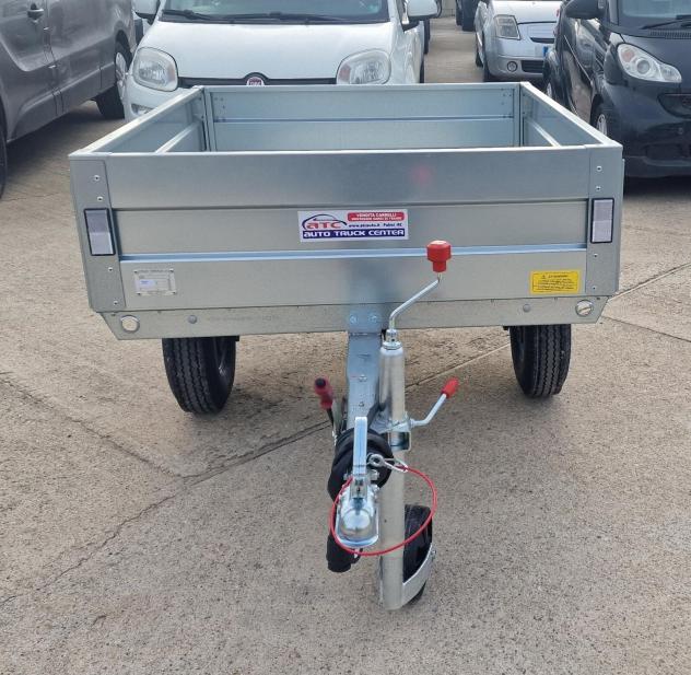 Rimorchio Cresci B3 450 Kg cm142x111x34H con freni - Foto 3