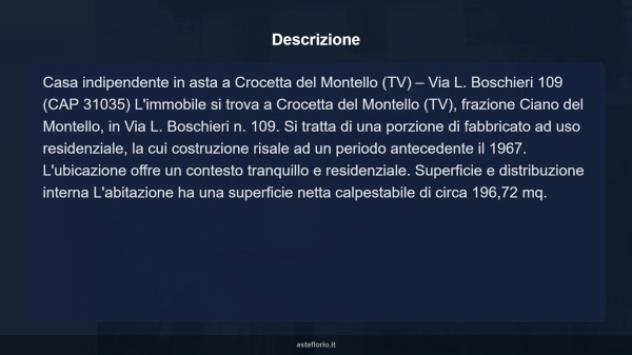 Immobile in asta di 196 m² in vendita a Crocetta del Montello - Foto 10