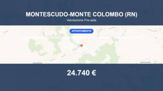 Immobile in asta di 69 m² in vendita a Montescudo - Montecolombo