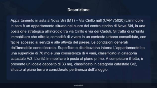 Immobile in asta di 76 m² in vendita a Nova Siri - Foto 18