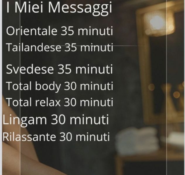 Massaggi estetica parrucchiera Tel:3290812375
