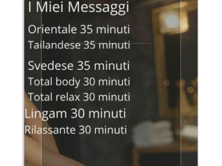 Massaggi - benessere Monopoli - Massaggi estetica parrucchiera Tel:3290812375
