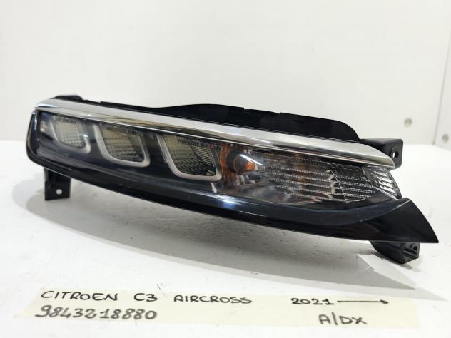 LUCE DIURNA ANTERIORE DESTRA CITROEN C3 AirCross 9843218880 (17) - Foto 3
