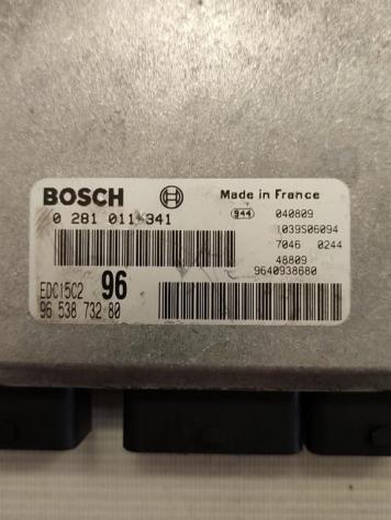 CENTRALINA MOTORE PEUGEOT 307 Berlina 9653873280 0281011341 DW10TD diesel 1997 (0105) - Foto 3