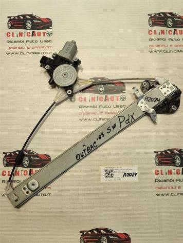 MECCANISMO ALZAVETRO POST. DX SUBARU Outback Serie 61042AJ201 (0915)