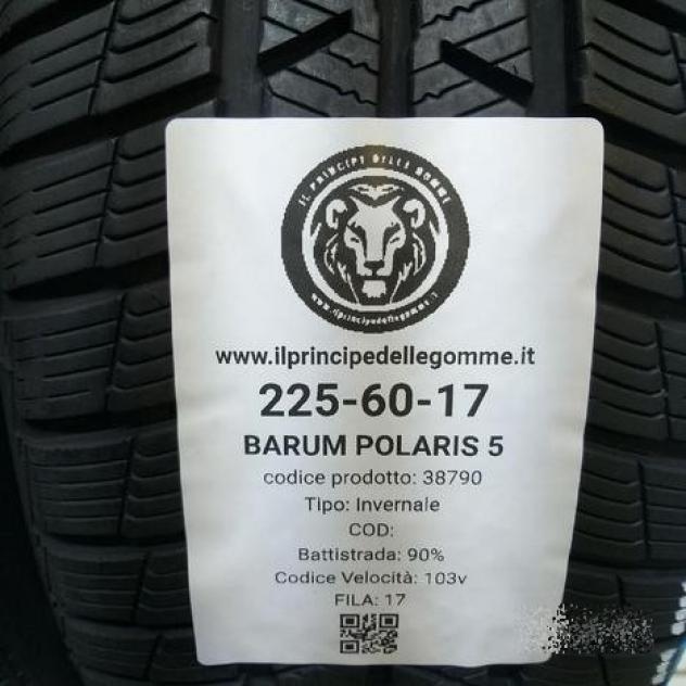 2 gomme 225 60 17 barum a38790 - Foto 2