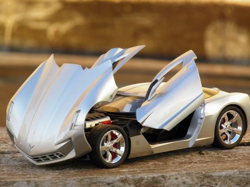 Modellino Chevrolet Corvette Concept 1:18 Transformers Sideswipes - Foto 3