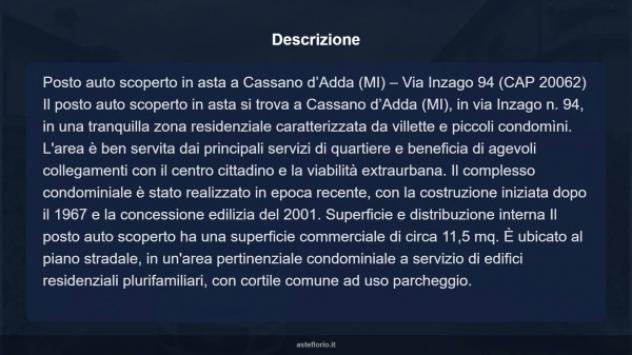 Immobile in asta di 11 m² in vendita a Cassano d'Adda - Foto 6