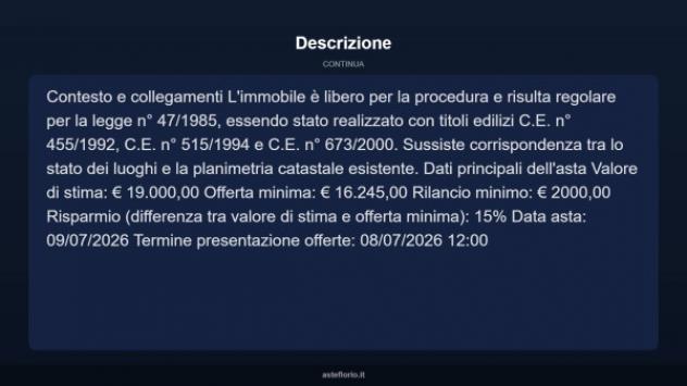Immobile in asta di 26 m² in vendita a Gallicano nel Lazio - Foto 8
