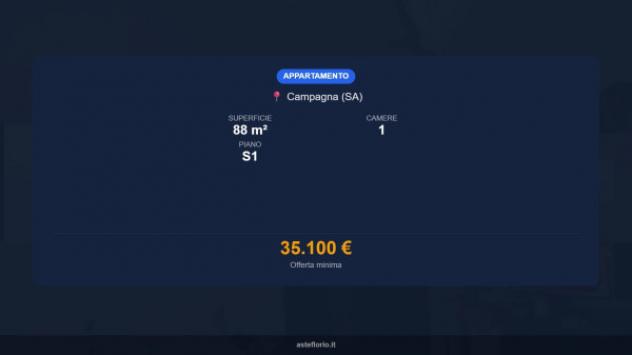 Immobile in asta di 88 m², box auto in vendita a Campagna - Foto 15