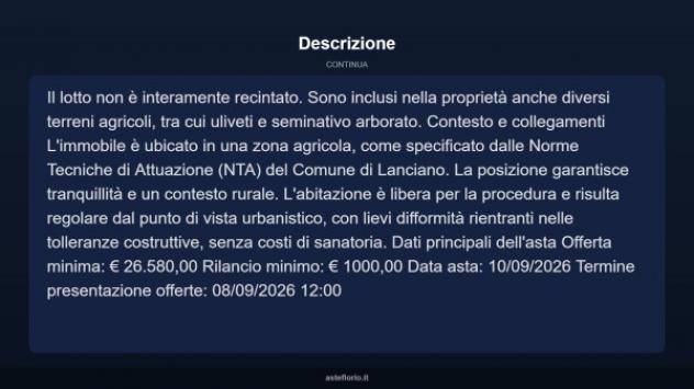 Immobile in asta di 126 m² in vendita a Lanciano - Foto 11
