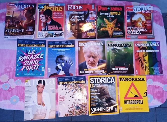 PARTE 2, VENDITA COLLEZIONE RIVISTE, MAGAZINE, DOCUMENTARI DI VARI GENERI - Foto 3