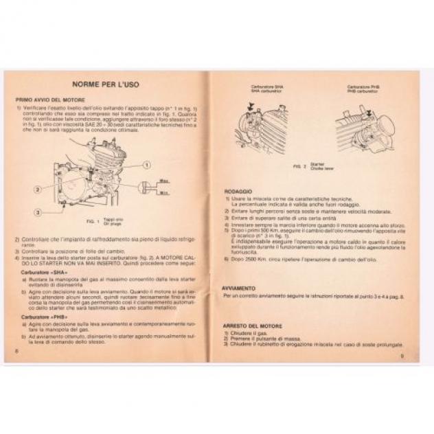 Manuale scansionato in PDF uso e manutenzione motori FBM MR4 MR6 - Foto 3