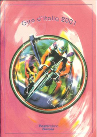 2001 FOLDER n.6 - GIRO d'ITALIA e CENTENARIO U.C.I
