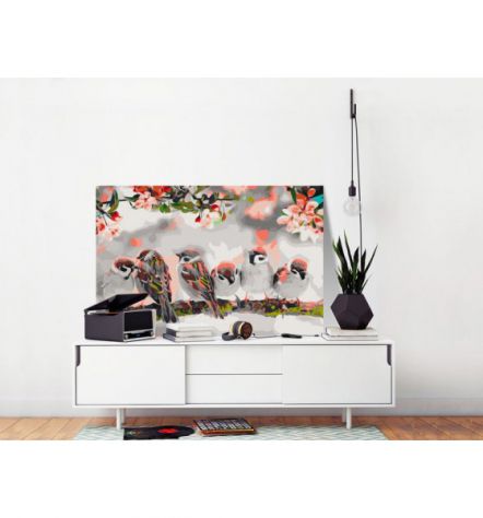 Quadro Fai Da Te 60x40 Cm. Animali N. 25 Arredalacasa Spedizione Gratis - Foto 2