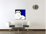 Quadro Pop Art dipinto a mano di Scarface Al Pacino