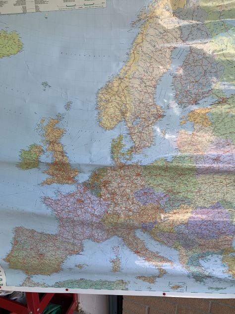 Cartina geografica Europa plastificata - Foto 3