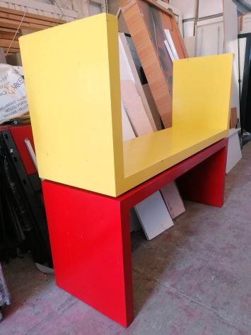 TAVOLO GIALLO E BLU 2626 - Foto 3
