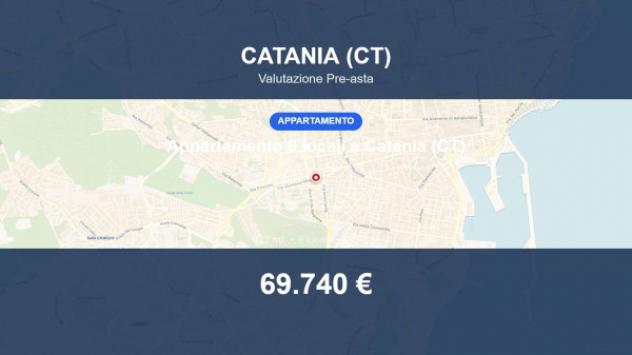 Immobile in asta di 122 m² con più di 5 locali in vendita a Catania