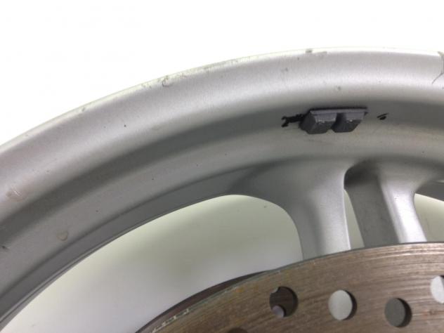 BMW R 850 R 848 CERCHIO RUOTA ANTERIORE 17 X 3.50 - LEGGERMENTE STORTO 2001 - Foto 4