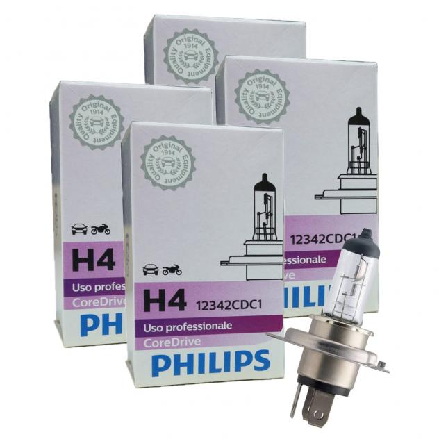 Kit Lampade H4 Vision Philips 12342Proqc1-4