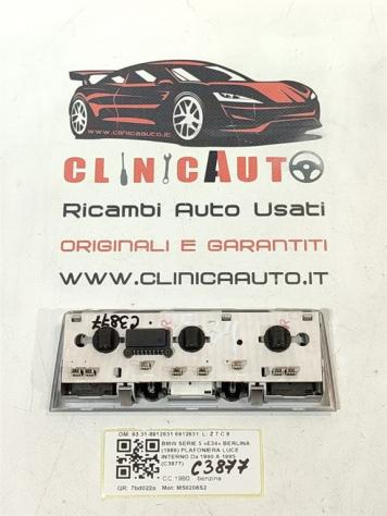 PLAFONIERA BMW Serie 5 E34 Berlina 63.31-6912631 6912631 M50206S2 (8895) - Foto 2