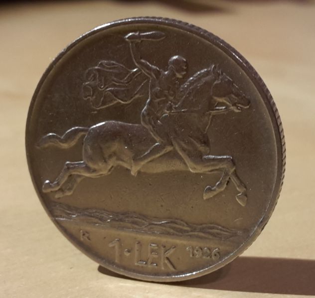 Albania, 1 lek 1926. - Foto 6