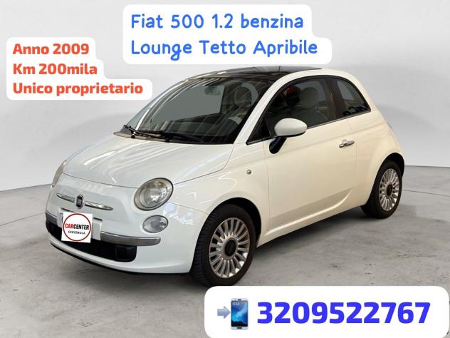 Fiat 500 1.2 Lounge Tetto Apribile