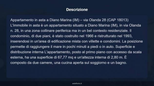 Immobile in asta di 67 m² in vendita a Diano Marina - Foto 4