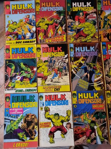 Fumetti HULK E I DIFENSORI editoriale Corno primi anni 70 - Foto 3