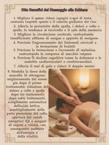 Massaggio Tui?Na Cinese: collo?schiena, stanchezza post vacanze Tel:3279408287