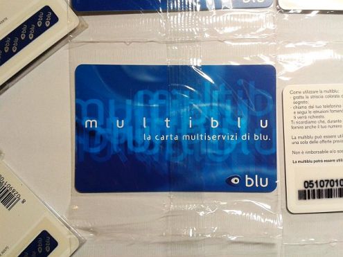Scheda ricarica multiservizi Blu Lire 10000 - Foto 3