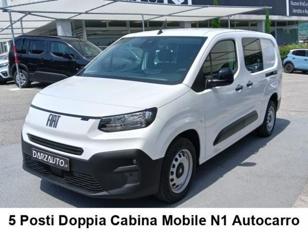 FIAT Doblo Crew Cab N1 L2 5Posti 1.5 BlueHdi 100CV Long rif. 23816463